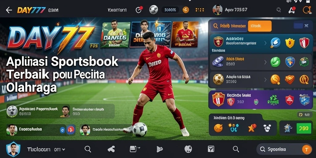 Tampilan gameplay menarik dari aplikasi Sportsbook DAY777.