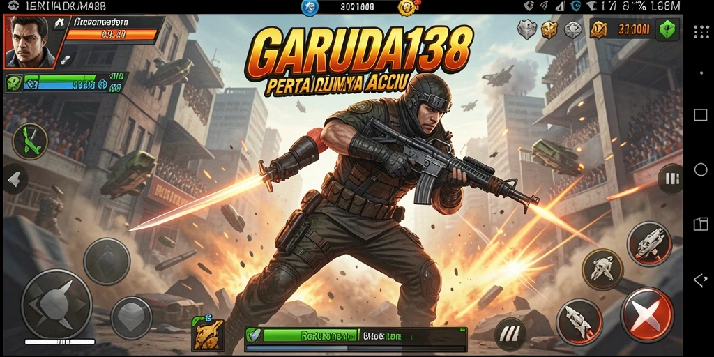 Tampilan seru gameplay GARUDA138 dengan aksi menegangkan.