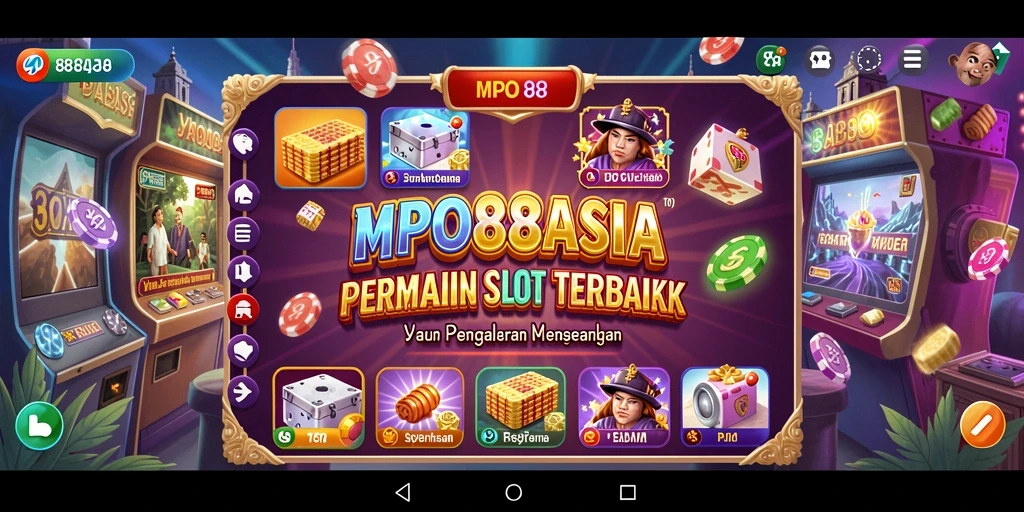 Tampilan menarik gameplay Slot MPO88ASIA dengan berbagai fitur bonus.